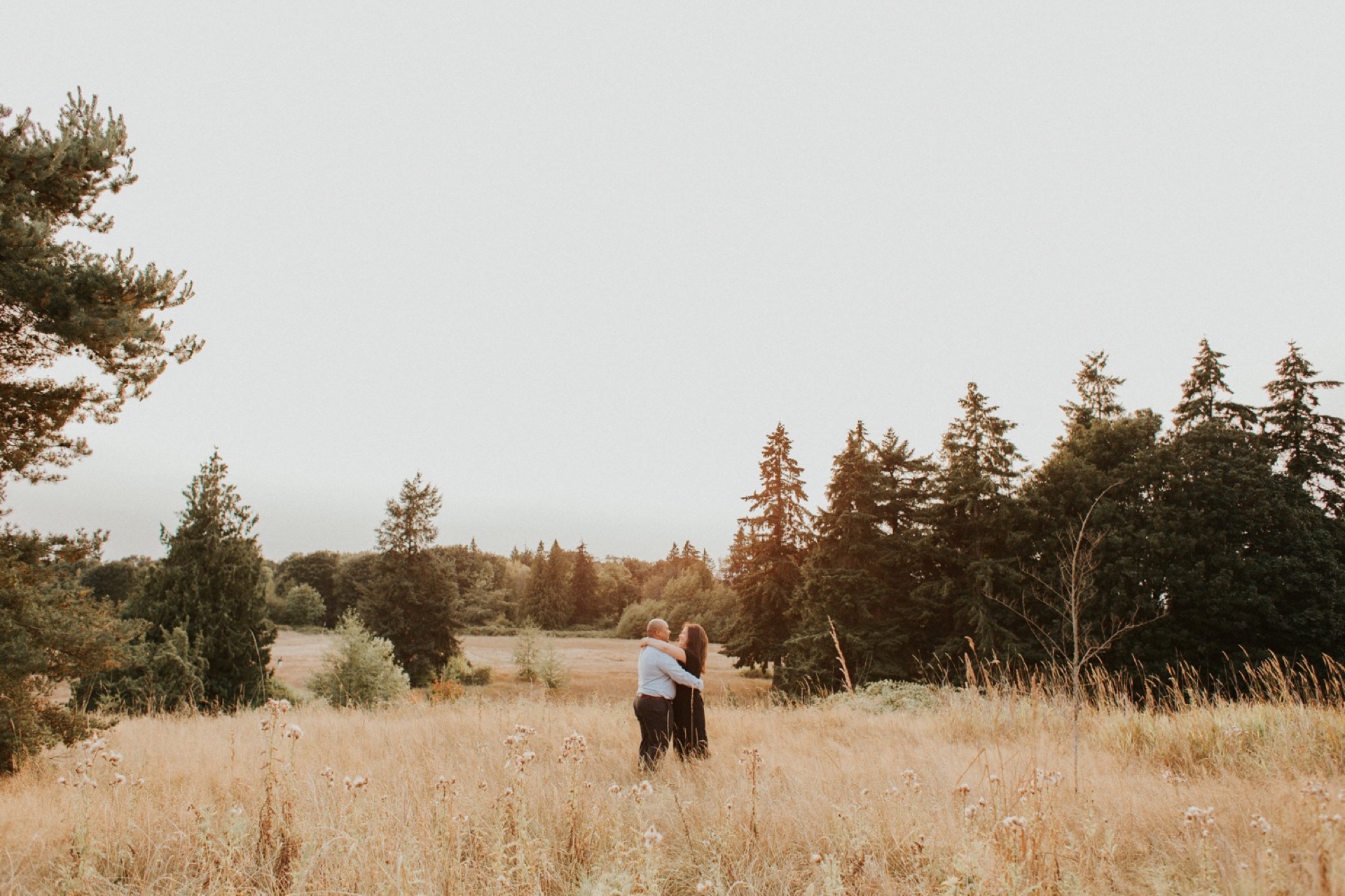 Engagement Session at Discovery park by Sarah Anne Photography