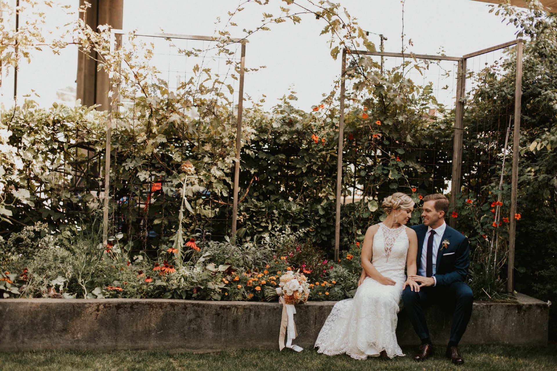 Corson Building Wedding by Sarah Anne Photography