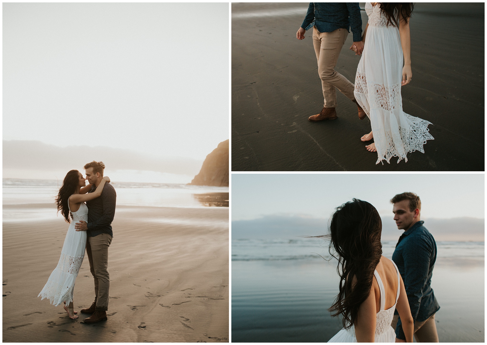 Ruby Beach Adventure Engagement Session by Sarah Anne Photography