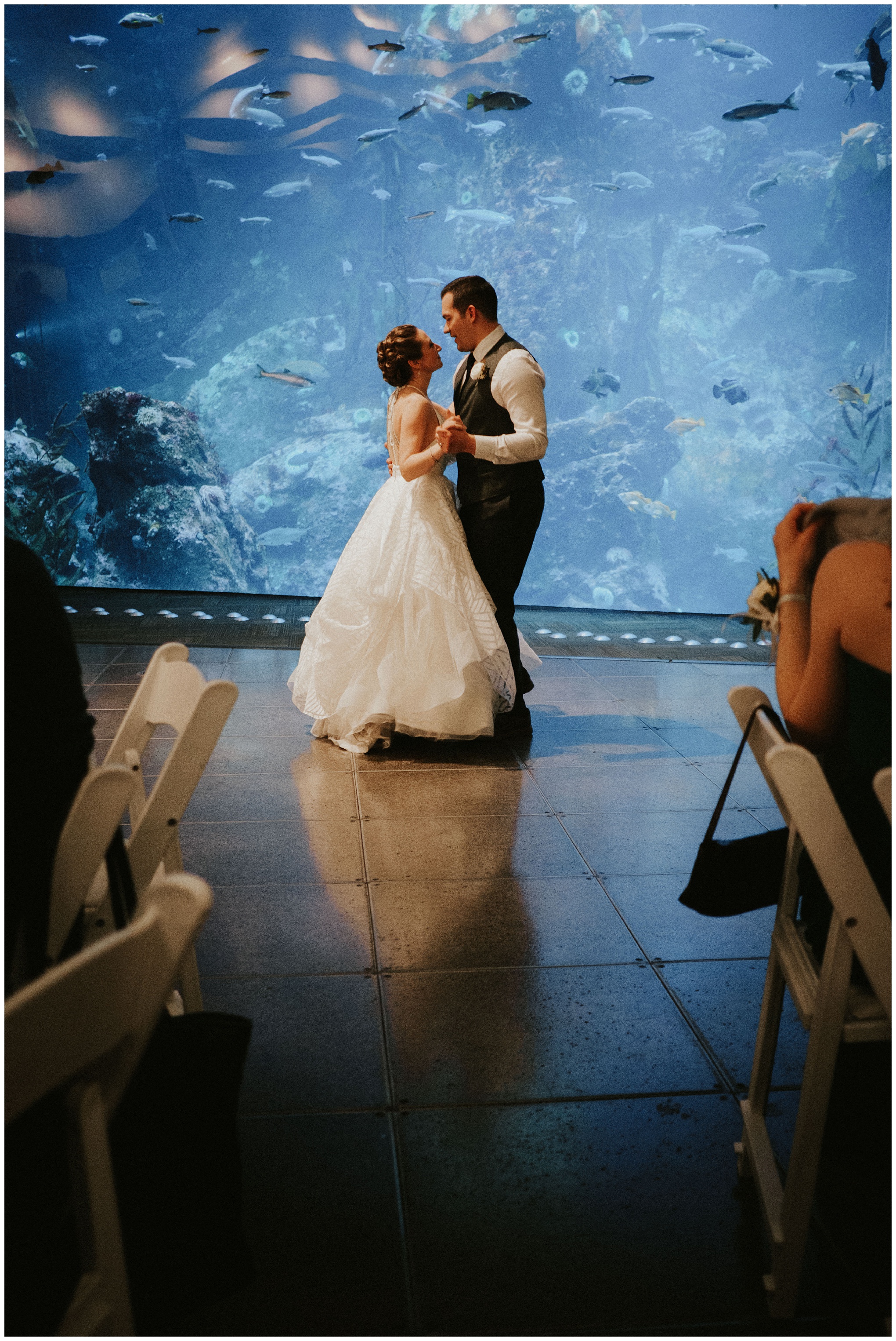 Seattle Aquarium Wedding Sarah Anne Photo