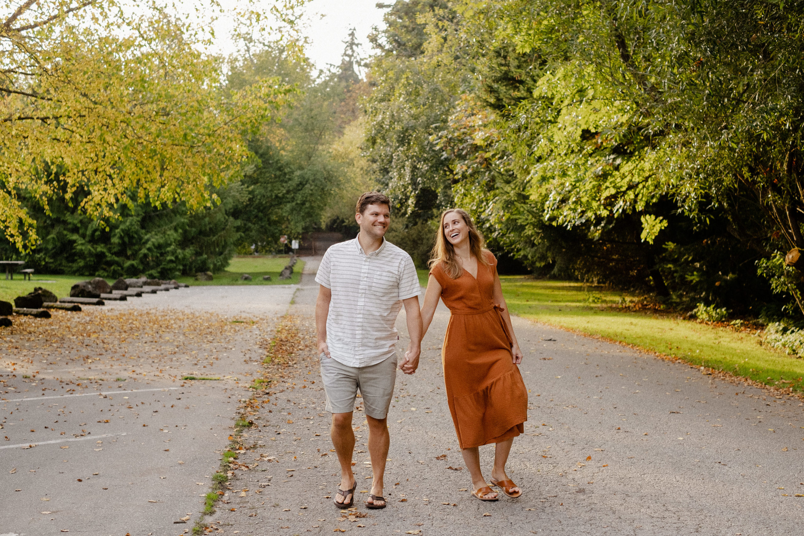 Carkeek Park Engagement Session by Sarah Anne Photography