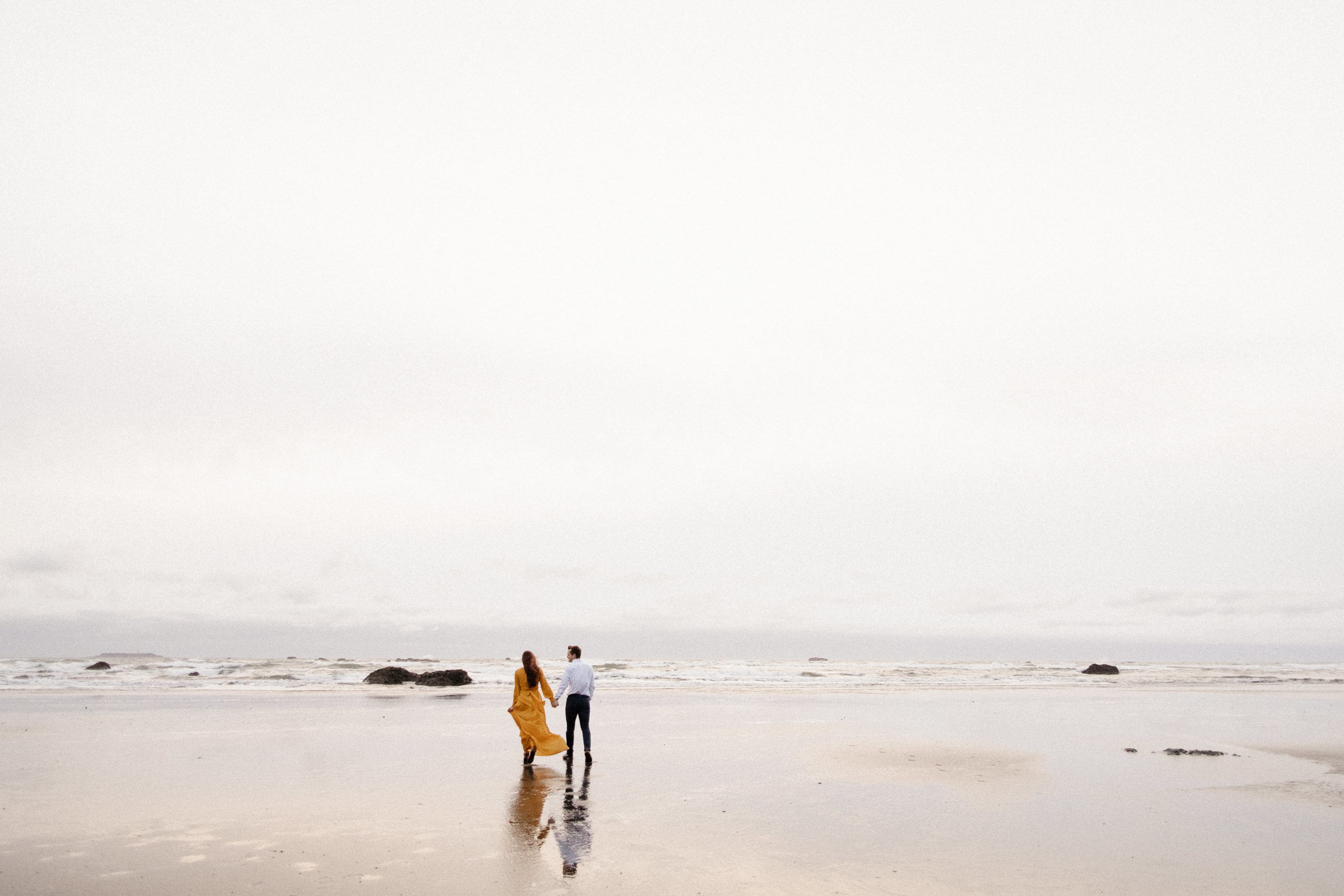 Ruby Beach Engagement Session with Sam and Devin