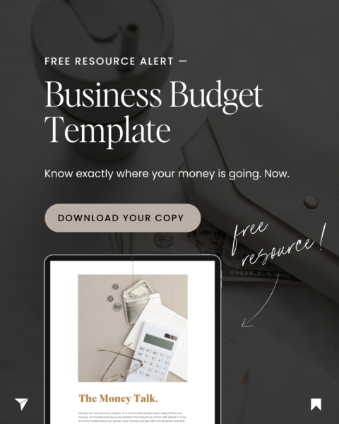 click this image to download a free copy of the business budget template to manage your small business finances