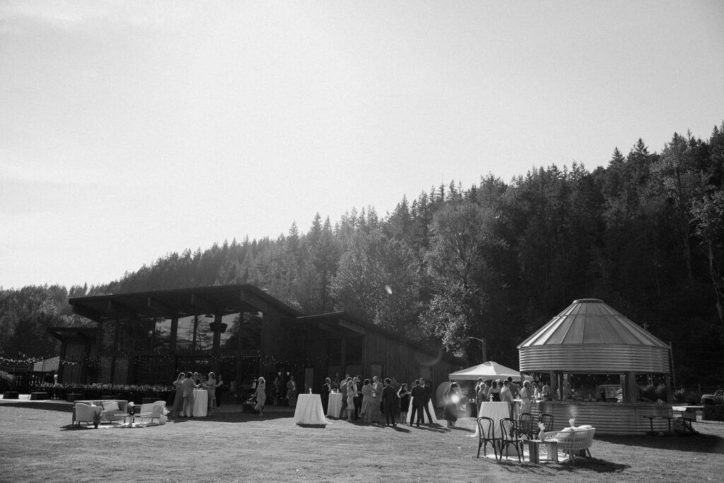 wedding reception at snoqualmie venue